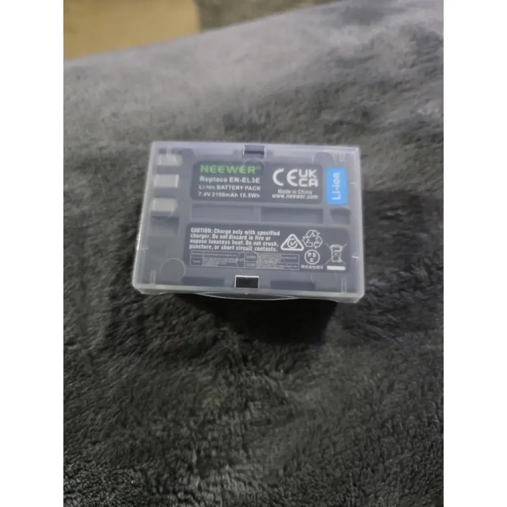 NEEWER 2100mAh Battery Replacement for Nikon EN-EL3e Battery D50 D70 D70